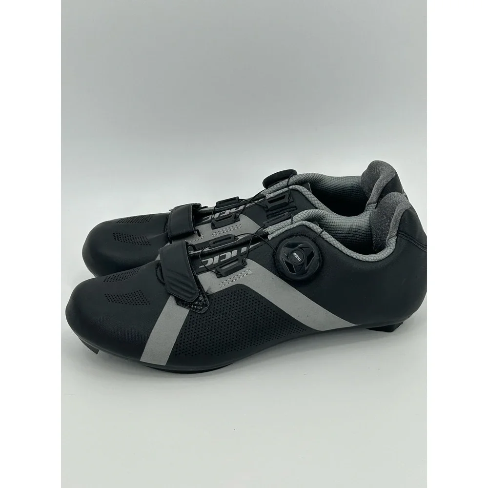 Santic Apollo Cycling Shoes EU40 US Women Sz 8 Black BOA Clip In Road Bike Spin